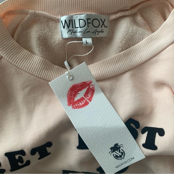 NWT Wildfox Get Lost And Find Yourself Sweatshirt L - Picture 7 of 12